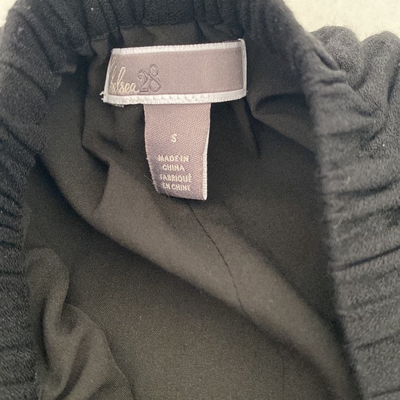 Chelsea28 Black Open Back Twist Dress, size small - Picture 3 of 7